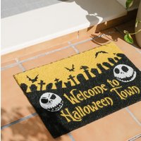 Nightmare Before Christmas Halloween Town Door Mat
Nightmare Before Christmas Halloween Town Door Mat