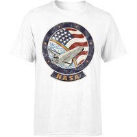 NASA Shuttle Emblem Unisex T-Shirt - White - S - White
NASA Shuttle Emblem Unisex T-Shirt - White - S - White