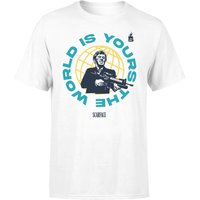 Scarface The World Is Yours Unisex T-Shirt - White - S - White
Scarface The World Is Yours Unisex T-Shirt - White - S - White