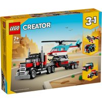 LEGO Creator 3in1 Flatbed Truck with Helicopter Toy 31146
LEGO Creator 3in1 Flatbed Truck with Helicopter Toy 31146