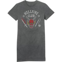 Stranger Things Hellfire Club Vintage Women's T-Shirt Dress - Black Acid Wash - XXL - Black Acid Wash
Stranger Things Hellfire Club Vintage Women's T-Shirt Dress - Black Acid Wash - XXL - Black Acid Wash