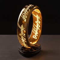Lord Of The Rings Replica One Ring Lamp
Lord Of The Rings Replica One Ring Lamp