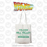 Back the Future Hill Valley Tote Bag By Fanattik
Back the Future Hill Valley Tote Bag By Fanattik