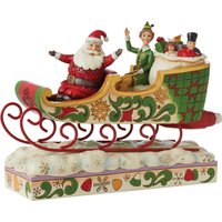 Enesco Elf by Jim Shore Spreading Christmas Cheer (Buddy with Santa in Sleigh Figurine) (20cm)
Enesco Elf by Jim Shore Spreading Christmas Cheer (Buddy with Santa in Sleigh Figurine) (20cm)