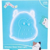 Squishmallows Character Neon Wall Light - Winston the Owl
Squishmallows Character Neon Wall Light - Winston the Owl