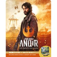 Star Wars Andor SteelBook 4K Ultra HD & Blu-ray (Disney+ Original includes ArtCards)
Star Wars Andor SteelBook 4K Ultra HD & Blu-ray (Disney+ Original includes ArtCards)