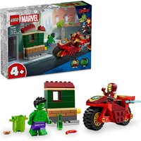 LEGO Marvel Iron Man with Bike and The Hulk Set 76287
LEGO Marvel Iron Man with Bike and The Hulk Set 76287