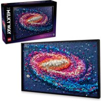 LEGO Art The Milky Way Galaxy Wall Art Set for Adults 31212
LEGO Art The Milky Way Galaxy Wall Art Set for Adults 31212
