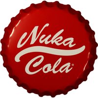 Fallout Nuka-Cola Bottle Cap Tin Sign by Fanattik
Fallout Nuka-Cola Bottle Cap Tin Sign by Fanattik