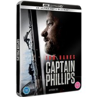 Captain Phillips 4K Ultra HD SteelBook (Includes Blu-ray)
Captain Phillips 4K Ultra HD SteelBook (Includes Blu-ray)