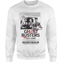 Ghostbusters Vintage Advert Sweatshirt - White - XL
Ghostbusters Vintage Advert Sweatshirt - White - XL