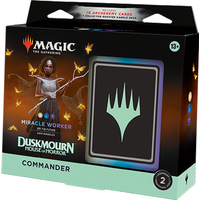 Magic: The Gathering TCG Duskmourn Miracle Worker Commander Deck
Magic: The Gathering TCG Duskmourn Miracle Worker Commander Deck