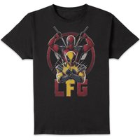 Deadpool & Wolverine LFG Unisex T-Shirt - Black - XXL
Deadpool & Wolverine LFG Unisex T-Shirt - Black - XXL