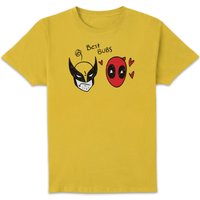Deadpool & Wolverine Best Bubs Scribble Unisex T-Shirt - Yellow - XS
Deadpool & Wolverine Best Bubs Scribble Unisex T-Shirt - Yellow - XS