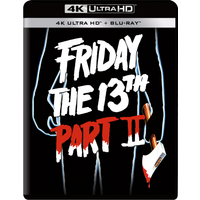 Friday 13th Part II 4K Ultra HD & Blu-ray
Friday 13th Part II 4K Ultra HD & Blu-ray