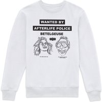 Beetlejuice Wanted Poster Sweatshirt - White - M
Beetlejuice Wanted Poster Sweatshirt - White - M