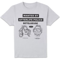 Beetlejuice Wanted Poster Unisex T-Shirt - White - S
Beetlejuice Wanted Poster Unisex T-Shirt - White - S