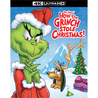 Dr. Seuss' How the Grinch Stole Christmas! (1966) 4K Ultra HD
Dr. Seuss' How the Grinch Stole Christmas! (1966) 4K Ultra HD