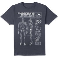 The Terminator T-800 Schematic Drk2 Unisex T-Shirt - Navy - L
The Terminator T-800 Schematic Drk2 Unisex T-Shirt - Navy - L