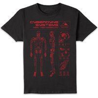 The Terminator T-800 Schematic Unisex T-Shirt - Black - XL
The Terminator T-800 Schematic Unisex T-Shirt - Black - XL