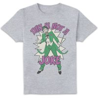 Joker This Is Not A Joke Unisex T-Shirt - Grey - XL - Grey
Joker This Is Not A Joke Unisex T-Shirt - Grey - XL - Grey