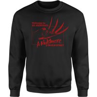 A Nightmare On Elm Street Welcome To My Nightmare Sweatshirt - Black - M
A Nightmare On Elm Street Welcome To My Nightmare Sweatshirt - Black - M
