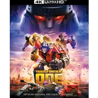 TRANSFORMERS ONE (ANIMATED) 4K ULTRA HD
TRANSFORMERS ONE (ANIMATED) 4K ULTRA HD