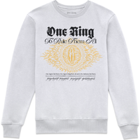 Lord Of The Rings One Ring Sweatshirt - White - S
Lord Of The Rings One Ring Sweatshirt - White - S