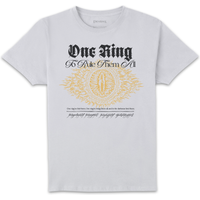 Lord Of The Rings One Ring Unisex T-Shirt - White - 5XL
Lord Of The Rings One Ring Unisex T-Shirt - White - 5XL