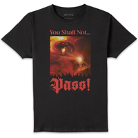 Lord Of The Rings You Shall Not Pass Unisex T-Shirt - Black - S
Lord Of The Rings You Shall Not Pass Unisex T-Shirt - Black - S