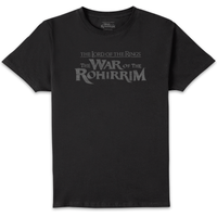 Lord Of The Rings Textured Logo Unisex T-Shirt - Black - S
Lord Of The Rings Textured Logo Unisex T-Shirt - Black - S