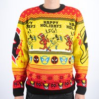 Deadpool and Wolverine Happy Holidays LFG! Knitted Christmas Jumper - 3XL
Deadpool and Wolverine Happy Holidays LFG! Knitted Christmas Jumper - 3XL