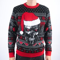 Terminator I'll Be Back… With Presents Knitted Christmas Jumper - XXL
Terminator I'll Be Back… With Presents Knitted Christmas Jumper - XXL