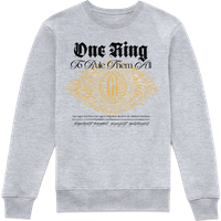 Lord Of The Rings One Ring Sweatshirt - Grey - M
Lord Of The Rings One Ring Sweatshirt - Grey - M