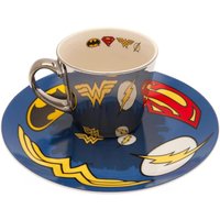 DC Comics Logo Collectors Plate & Mirror Mug Set
DC Comics Logo Collectors Plate & Mirror Mug Set