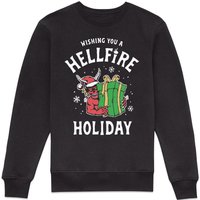 Stranger Things Hellfire Holiday Sweatshirt - Black - XS
Stranger Things Hellfire Holiday Sweatshirt - Black - XS