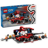 LEGO® City F1® Pit Stop & Pit Crew with Ferrari Car Racing Vehicle Toy 60443
LEGO® City F1® Pit Stop & Pit Crew with Ferrari Car Racing Vehicle Toy 60443