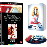 Dressed to Kill Limited Edition 4K Ultra HD
Dressed to Kill Limited Edition 4K Ultra HD