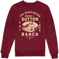 Yellowstone Dutton Ranch Woodcut Sweatshirt - Burgundy - XL, Red
Yellowstone Dutton Ranch Woodcut Sweatshirt - Burgundy - XL, Red