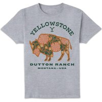 Yellowstone Buffalo Unisex T-Shirt - Grey - XXL, Gray
Yellowstone Buffalo Unisex T-Shirt - Grey - XXL, Gray