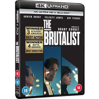 The Brutalist 4K Ultra HD (includes Blu-Ray)
The Brutalist 4K Ultra HD (includes Blu-Ray)