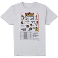 The Goonies Checklist Unisex T-Shirt - White - 3XL
The Goonies Checklist Unisex T-Shirt - White - 3XL