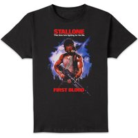 Rambo First Blood Classic Poster Unisex T-Shirt - Black - L
Rambo First Blood Classic Poster Unisex T-Shirt - Black - L