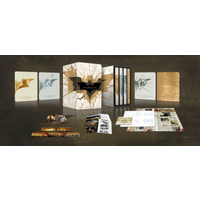 The Dark Knight Trilogy 20th Anniversary 4K & Blu-ray Steelbook Collection
The Dark Knight Trilogy 20th Anniversary 4K & Blu-ray Steelbook Collection