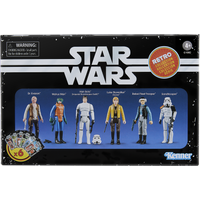Hasbro Star Wars Retro Collection Star Wars: A New Hope Action Figure Multipack (3.75”)
Hasbro Star Wars Retro Collection Star Wars: A New Hope Action Figure Multipack (3.75”)