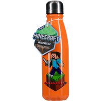 Minecraft Aluminium Water Bottle 600Ml
Minecraft Aluminium Water Bottle 600Ml