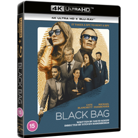 Black Bag 4K Ultra HD (includes Blu-ray)
Black Bag 4K Ultra HD (includes Blu-ray)