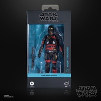 Hasbro Star Wars The Black Series Ahsoka Night Trooper Collectible Action Figure (6”)
Hasbro Star Wars The Black Series Ahsoka Night Trooper Collectible Action Figure (6”)