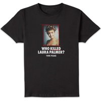 Twin Peaks Who Killed Laura Palmer Unisex T-Shirt - Black - XXL
Twin Peaks Who Killed Laura Palmer Unisex T-Shirt - Black - XXL