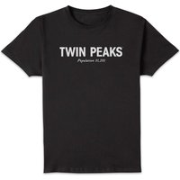 Twin Peaks Welcome Unisex T-Shirt - Black - XXL
Twin Peaks Welcome Unisex T-Shirt - Black - XXL